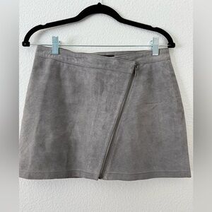 Suede skirt from Bebe